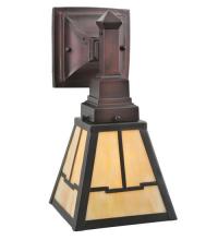 Meyda White 107065 - 8.75" Wide Valley View Mission Wall Sconce