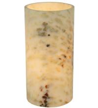 Meyda White 114799 - 4"W Cylindre Light Green Jadestone Shade