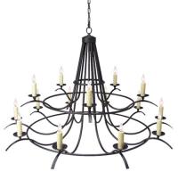 Meyda White 116257 - 78" Wide Octavia 15 Light Chandelier