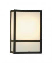 Meyda White 116382 - 8" Wide Ethan Wall Sconce