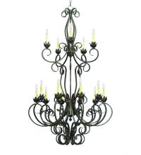 Meyda White 119497 - 42" Wide Alexis Chandelier