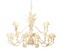 Meyda White 119760 - 72" Wide Tiki Chandelier