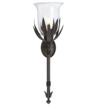 Meyda White 119803 - 9.5" Wide Solange Wall Sconce