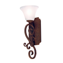 Meyda White 120139 - 6" Wide Thierry 1 Light Wall Sconce