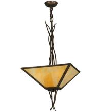 Meyda White 120371 - 18"Sq Anala Inverted Pendant