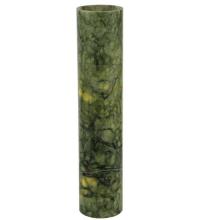 Meyda White 123463 - 3.4"W Cylindre Green Jadestone Shade