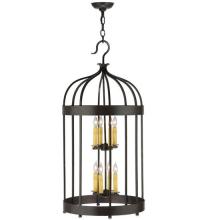 Meyda White 123811 - 18"W Muse Lantern Pendant