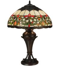 Meyda White 130756 - 26"H Creole Table Lamp