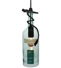 Meyda White 133791 - 5"W Personalized Canaletto Wine Bottle Mini Pendant