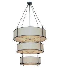 Meyda White 135820 - 60" Wide Ausband 3 Tier Pendant