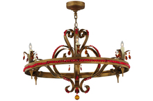 Meyda White 135985 - 39"W Grosetto 6 LT Chandelier