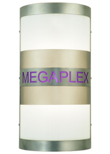 Meyda White 137394 - 12"W Megaplex Wall Sconce