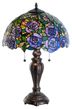 Meyda White 138584 - 24"H Rosebush Table Lamp