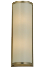 Meyda White 139938 - 5.5"W Cilindro Wall Sconce