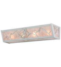 Meyda White 14377 - 24"W Alpine Vanity Light