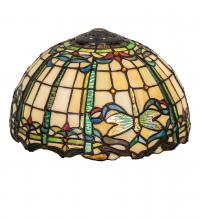 Meyda White 144526 - 12" Wide Tiffany Dragonfly Shade