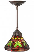 Meyda White 146949 - 8" Wide Middleton Mini Pendant