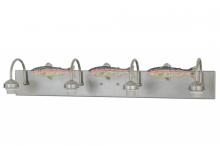 Meyda White 147870 - 33"L Trout 4 LT Vanity Hardware