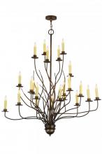 Meyda White 156313 - 54"W Sycamore 22 LT Chandelier