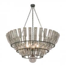 Meyda White 160037 - 56"W Tuscan Vineyard 3 Tier Chandelier