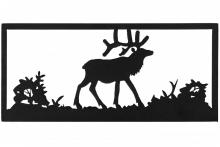 Meyda White 162075 - 18"W Lone Elk Wall Art