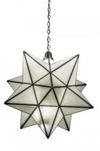 Meyda White 162854 - 24"W Moravian Star Pendant