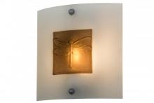 Meyda White 163785 - 11" Wide Metro Fusion Wings Wall Sconce