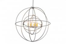 Meyda White 170407 - 43" Wide Atom Enerjisi 8 Light Chandelier