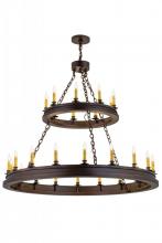 Meyda White 172677 - 48" Wide Sullivan Ranch 27 Light Chandelier