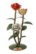 Meyda White 173291 - 7"W Rosa Sculpture
