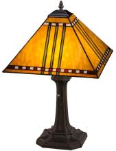 Meyda White 181598 - 19" High Prairie Corn Table Lamp
