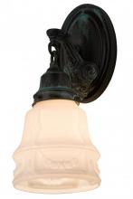 Meyda White 184609 - 5"W Revival Garland Wall Sconce