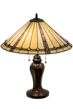 Meyda White 184912 - 24"H Belvidere Table Lamp