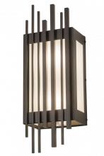 Meyda White 185847 - 7"W Bars&Grill Wall Sconce