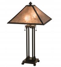 Meyda White 186216 - 28" High Sutter Table Lamp