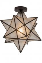 Meyda White 186688 - 18" Wide Moravian Star Flushmount