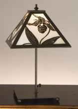 Meyda White 18792 - 18"H Lady Slipper Table Lamp