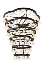 Meyda White 188860 - 108"W Cretella 108 LT Chandelier