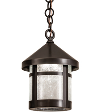 Meyda White 192353 - 8" Wide Fulton Lantern Mini Pendant