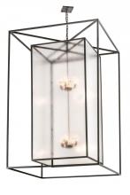 Meyda White 192632 - 48"Sq Kitzi Box Pendant