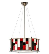 Meyda White 19320 - 22"W Utopia Synchronic Pendant