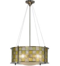 Meyda White 19323 - 22"W Utopia Tessella Pendant