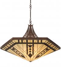 Meyda White 200710 - 40" Wide Sonoma Inverted Pendant