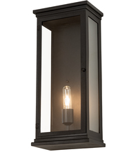 Meyda White 200755 - 9.5" Wide Whitman Wall Sconce