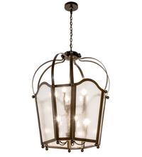 Meyda White 203753 - 33" Wide Citadel 10 Light Pendant