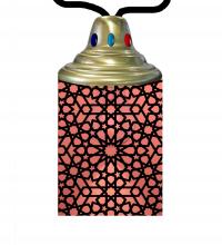Meyda White 210716 - 5" Wide Tortola Lantern