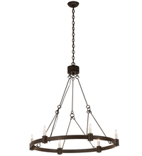 Meyda White 210880 - 36" Wide Kenosha 6 Light Chandelier