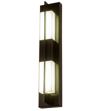Meyda White 211410 - 5" Wide Joemy Wall Sconce