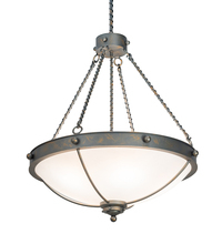 Meyda White 212100 - 27" Wide Freya Pendant