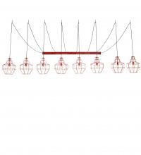 Meyda White 213578 - 156" Wide Troy 8 Light Pendant